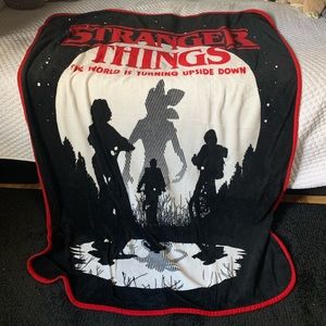 Stranger Things Throw Blanket